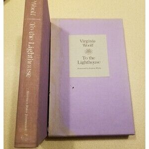 Vintage To the Lighthouse by Virginia Woolf 1981 with slipcover.